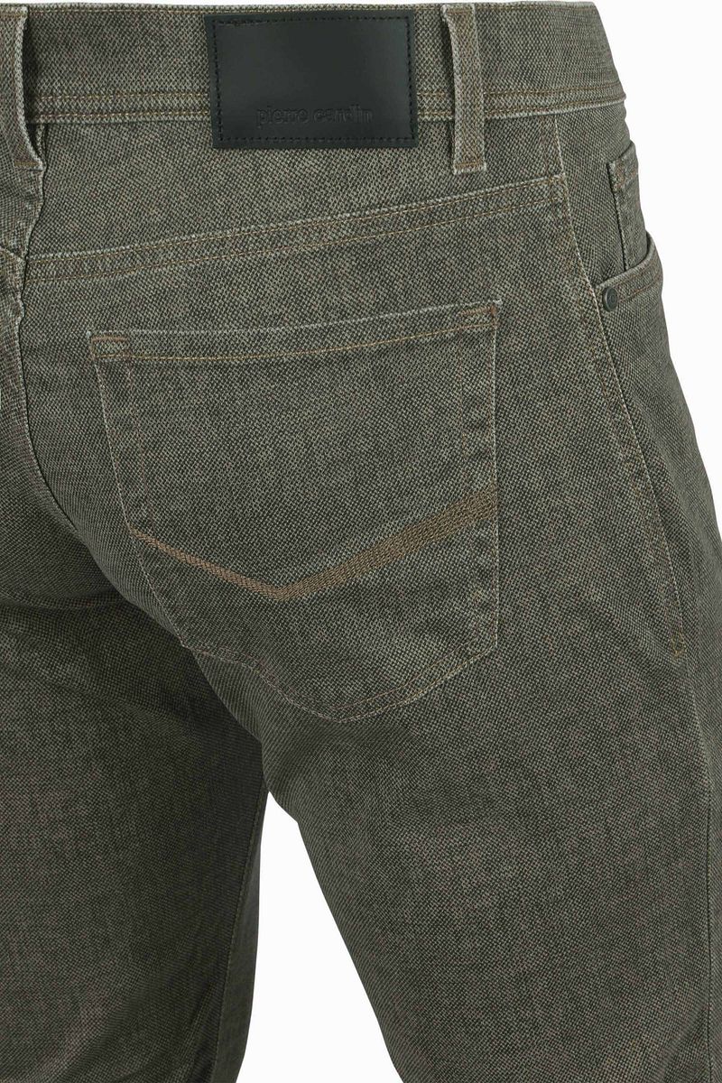 Pierre Cardin Broek Lyon Tapered Olijfgroen