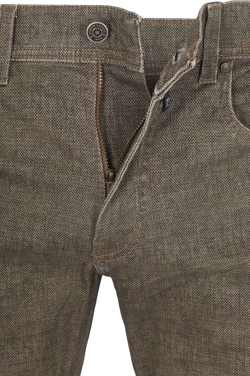 Pierre Cardin Trousers Lyon Tapered Taupe  - Größe W 36 - L 30 günstig online kaufen