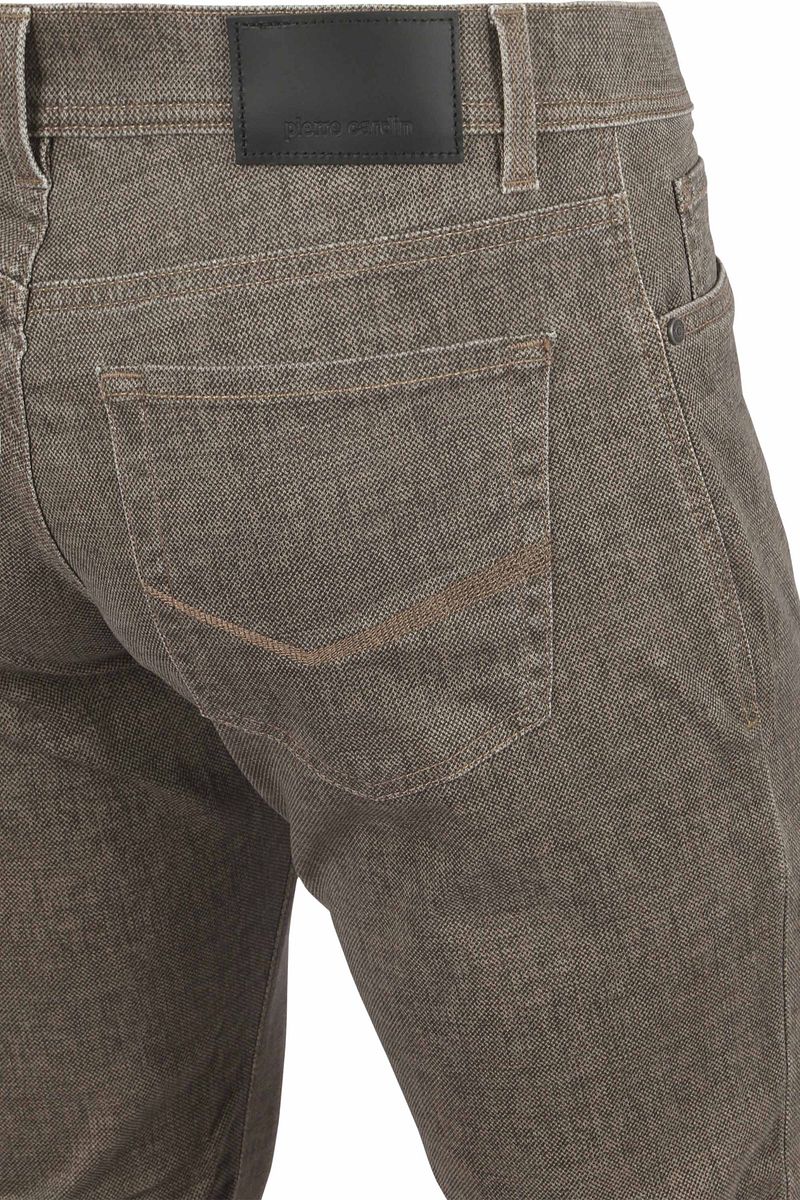 Pierre Cardin Broek Lyon Tapered Taupe
