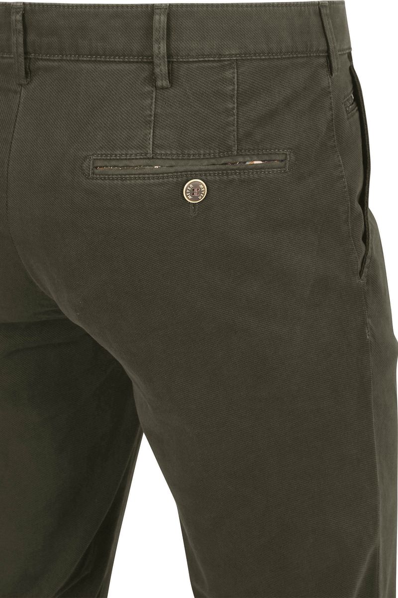 Meyer Chino Bonn Twill Olijfgroen