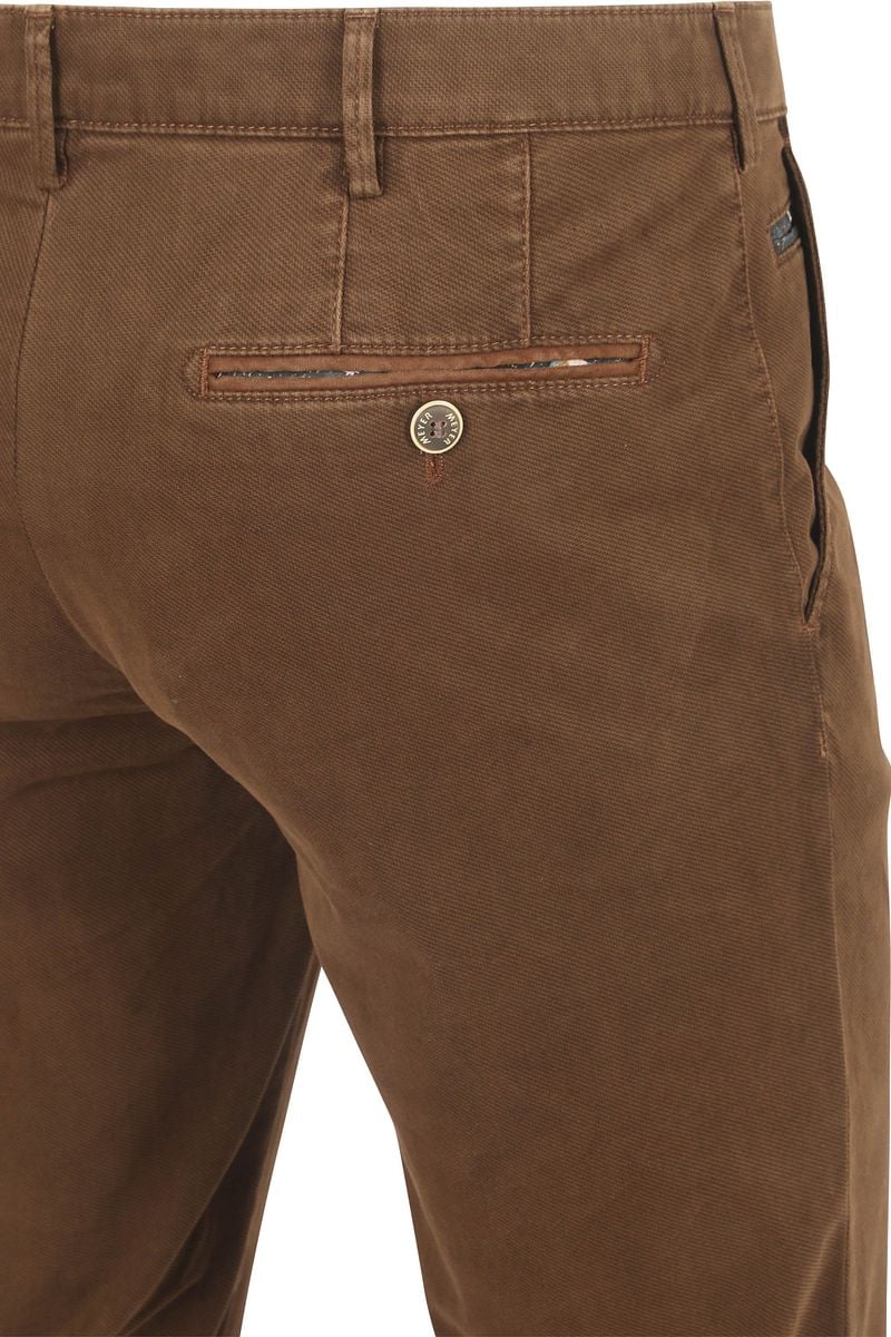 Meyer Chino Bonn Twill Bruin