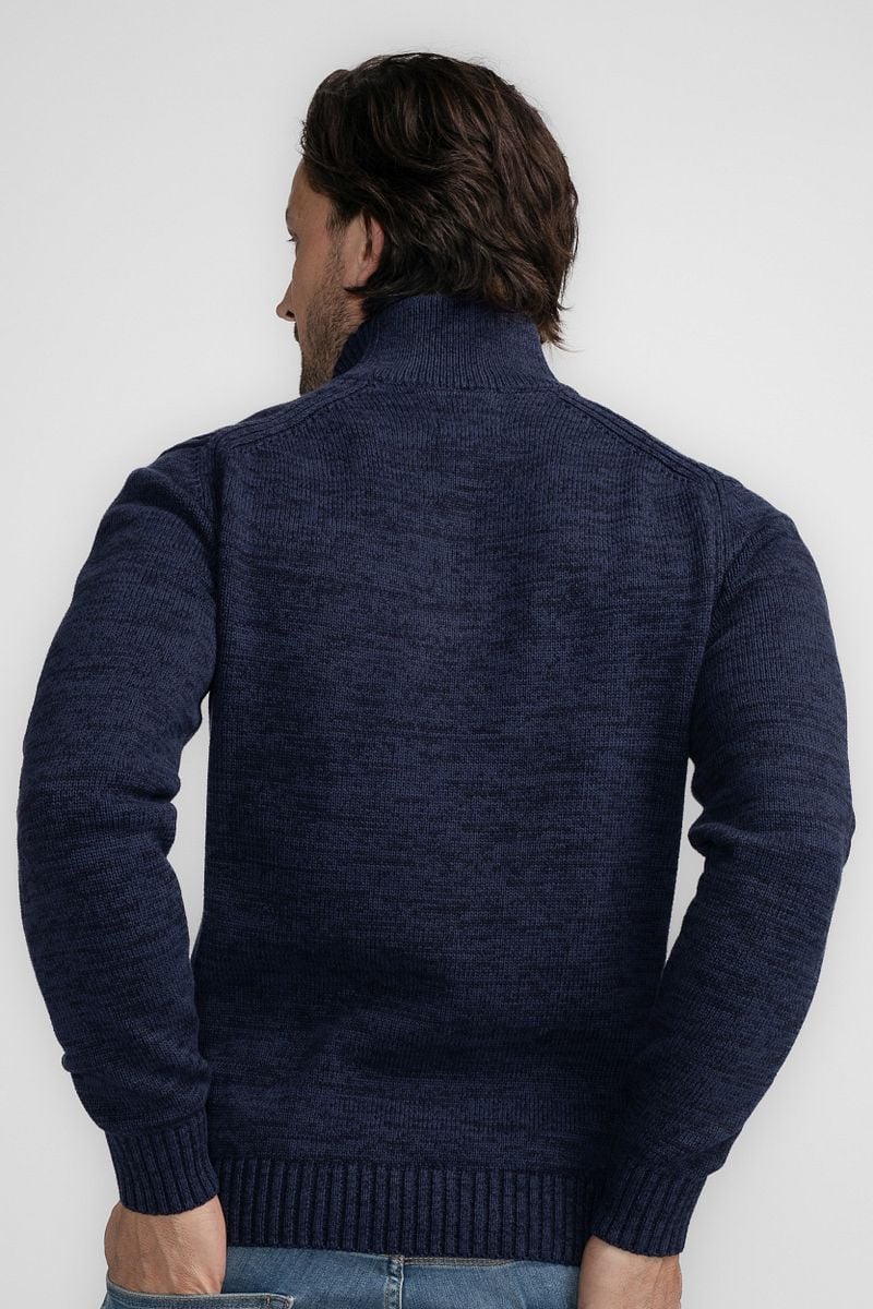 Petrol Mocker Trui Melange Navy