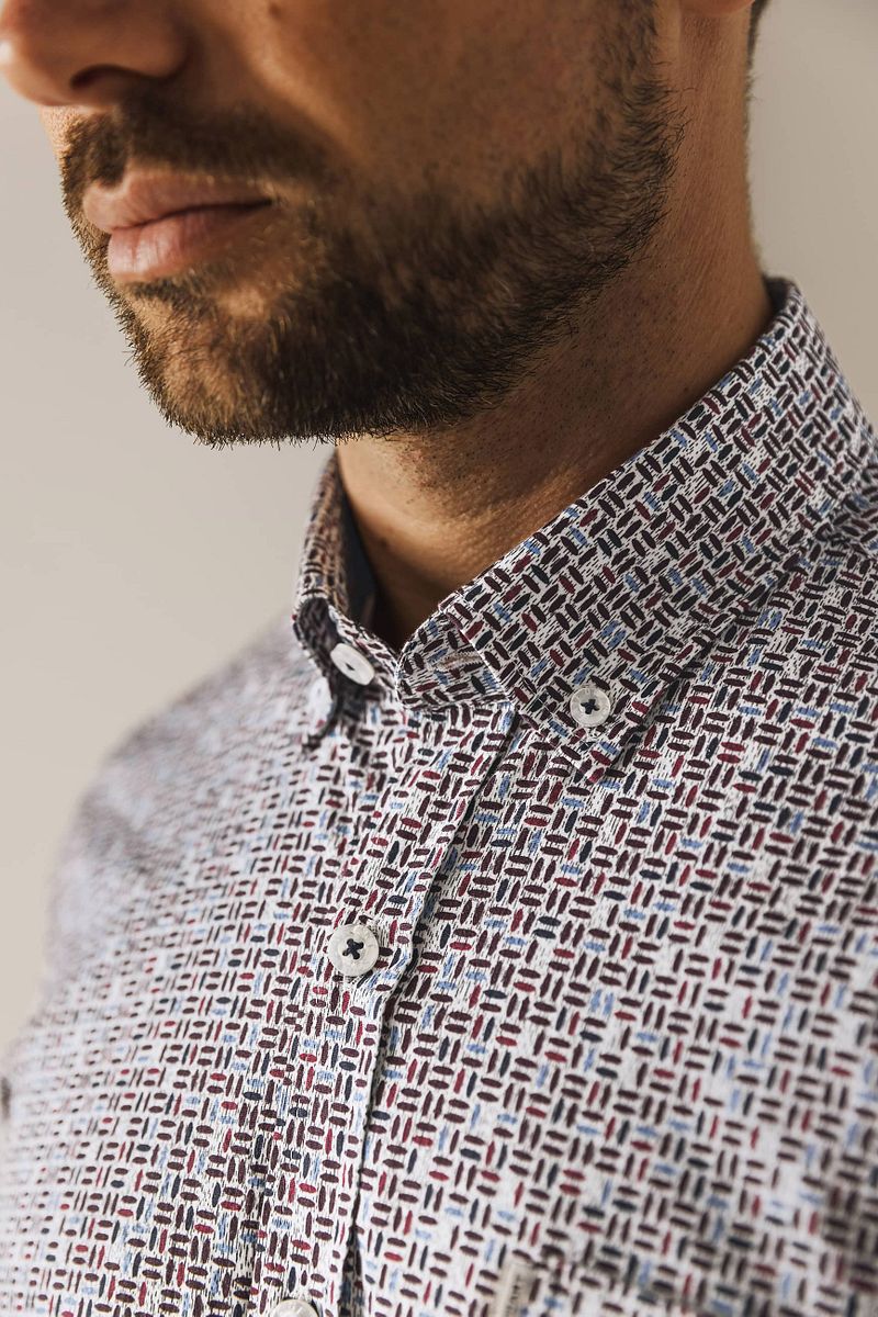 State of Art Overhemd Print Multicolour