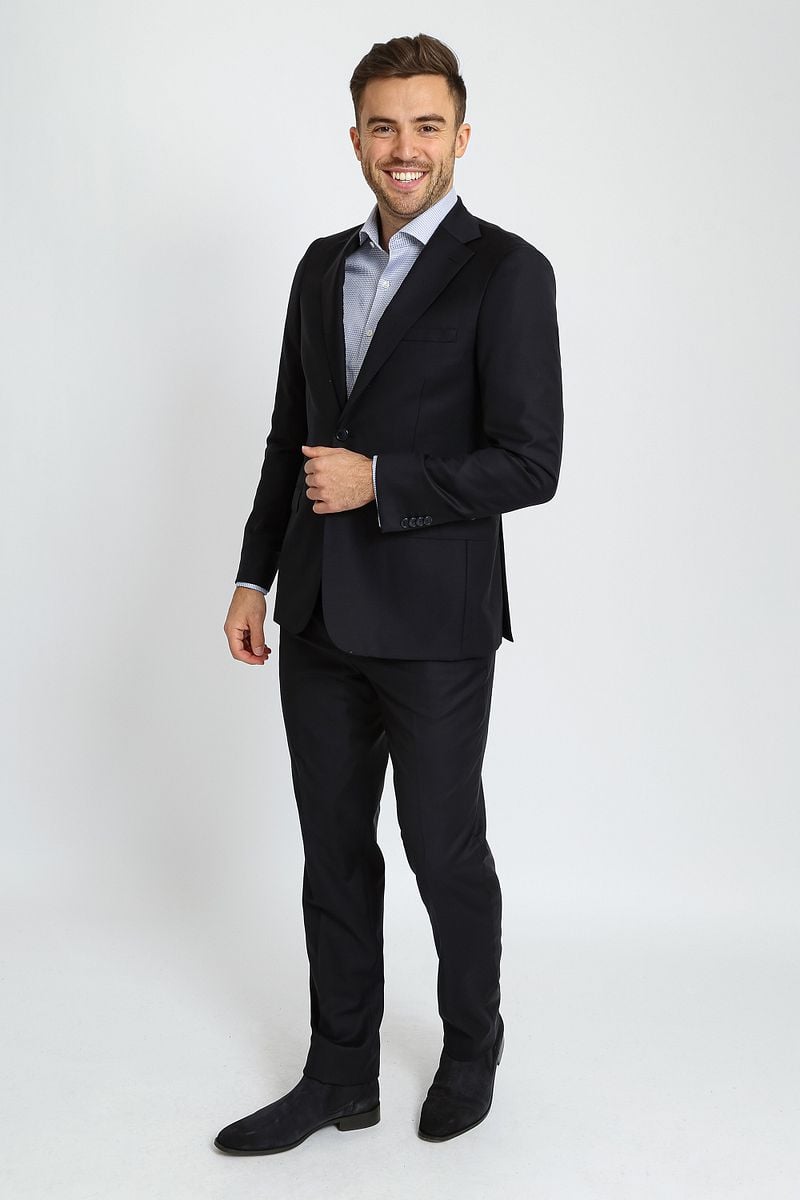 Suitable Suit Wool Navy - Größe 58 günstig online kaufen