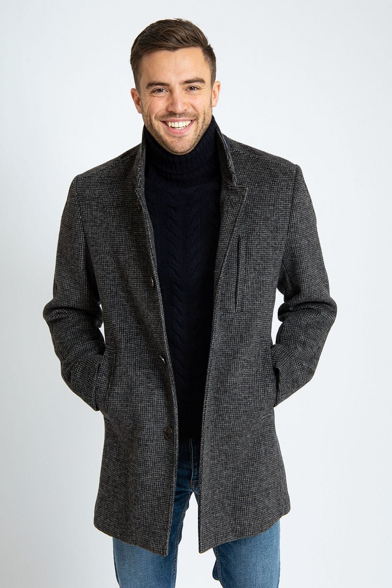 Suitable Caleb Coat Wool Blend Navy - Größe 50 günstig online kaufen