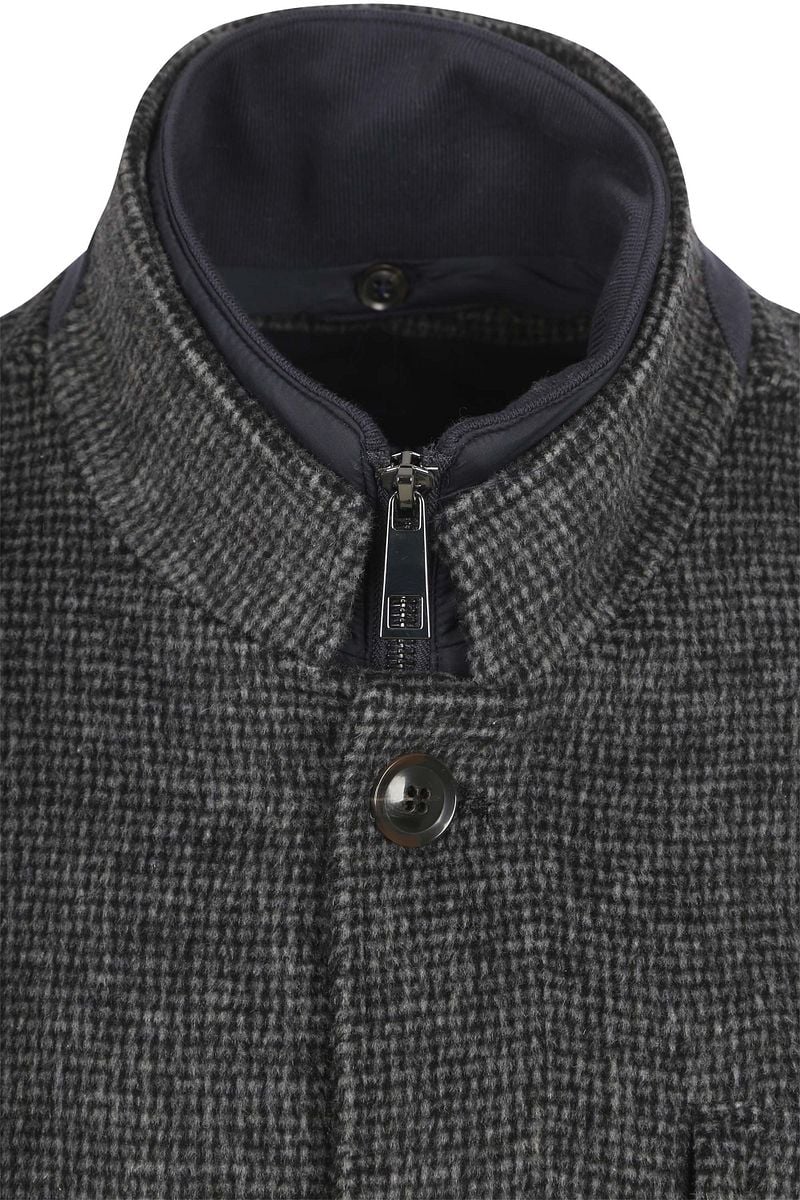 Suitable Caleb Coat Wol Blend Navy