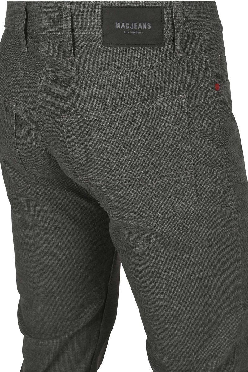 MAC Broek Arne Print Antraciet