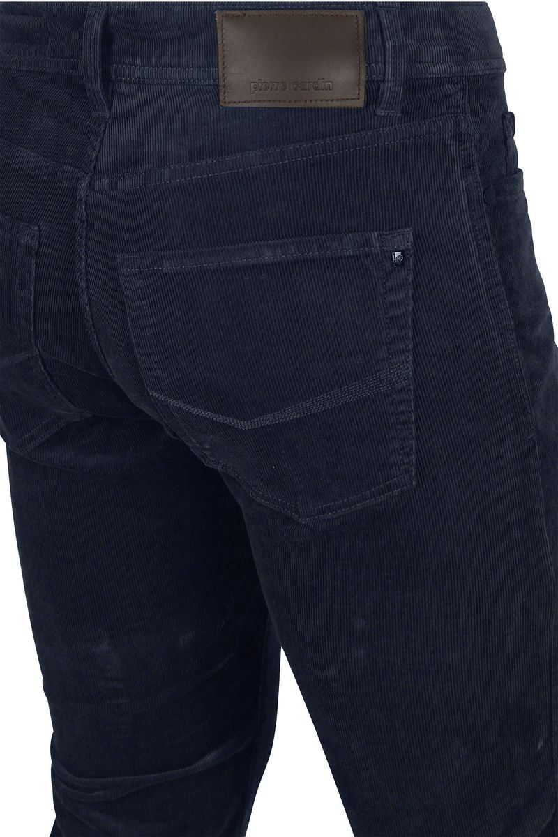 Pierre Cardin Broek Lyon Future Flex Corduroy Navy