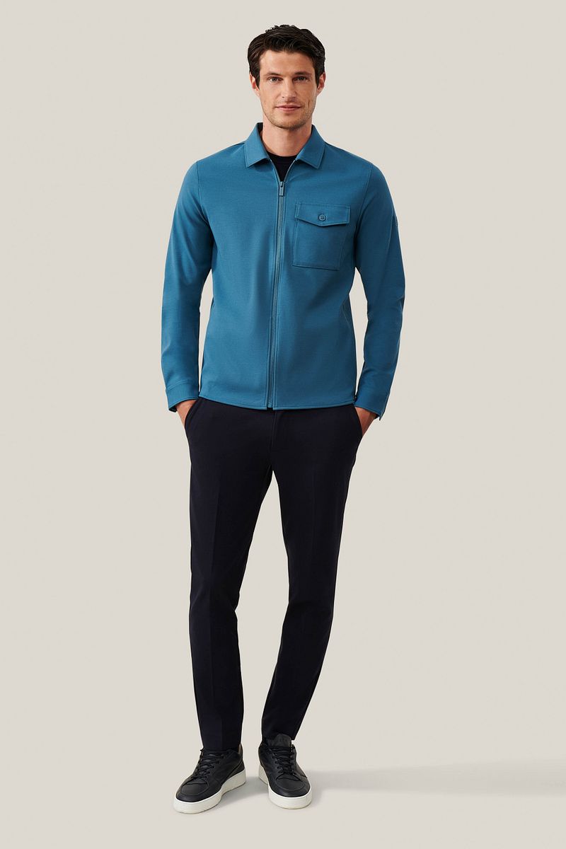 Cavallaro Napoli Cavallaro Zelo Overshirt Blauw