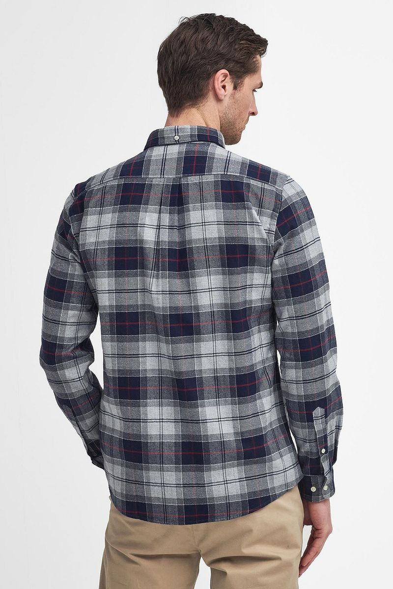 Barbour Kyeloch Overhemd Ruit Blauw Grijs