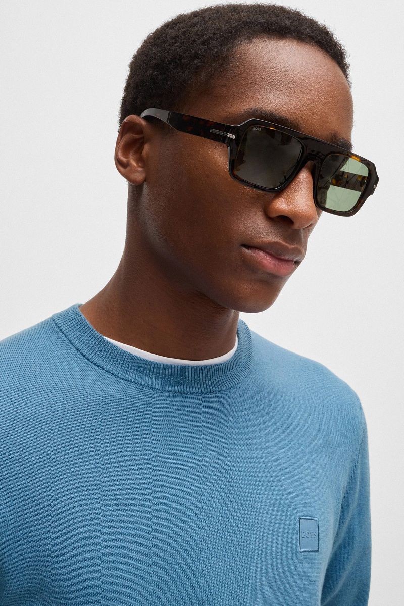 Boss Pullover Kanovano Blauw