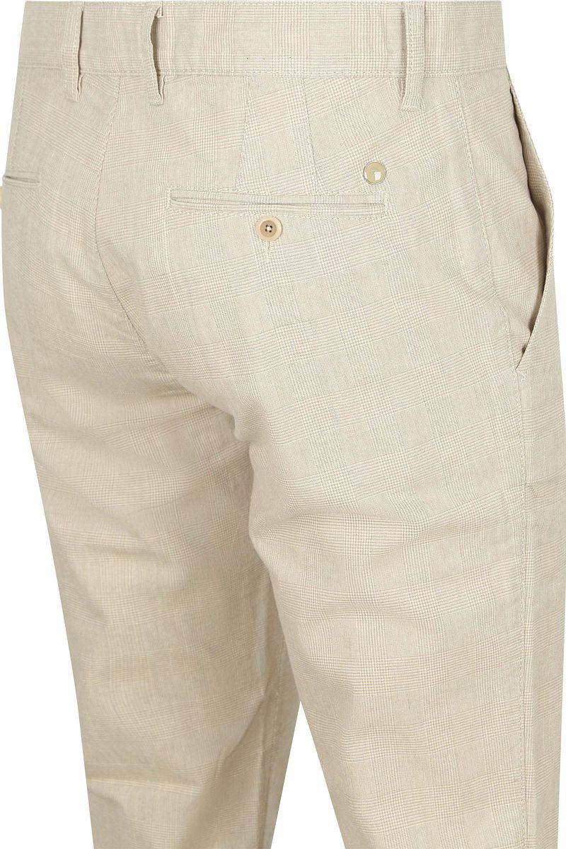 Alberto Lou Chino Linnen Mix Beige