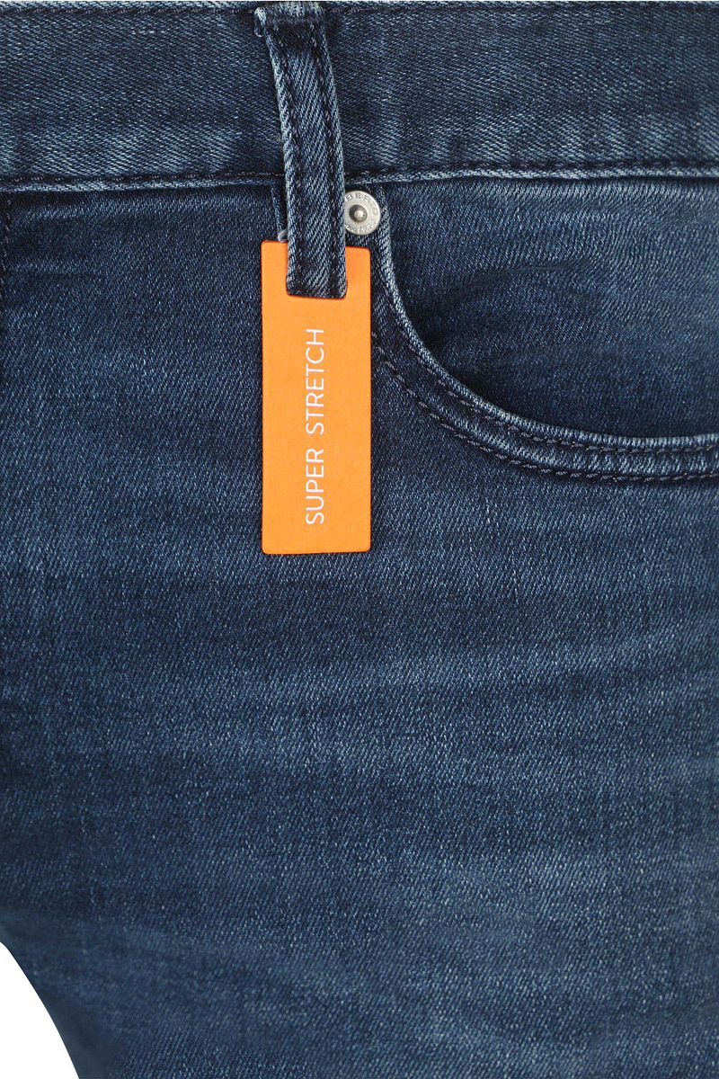 Alberto Slim Dual Flex Denim Donkerblauw