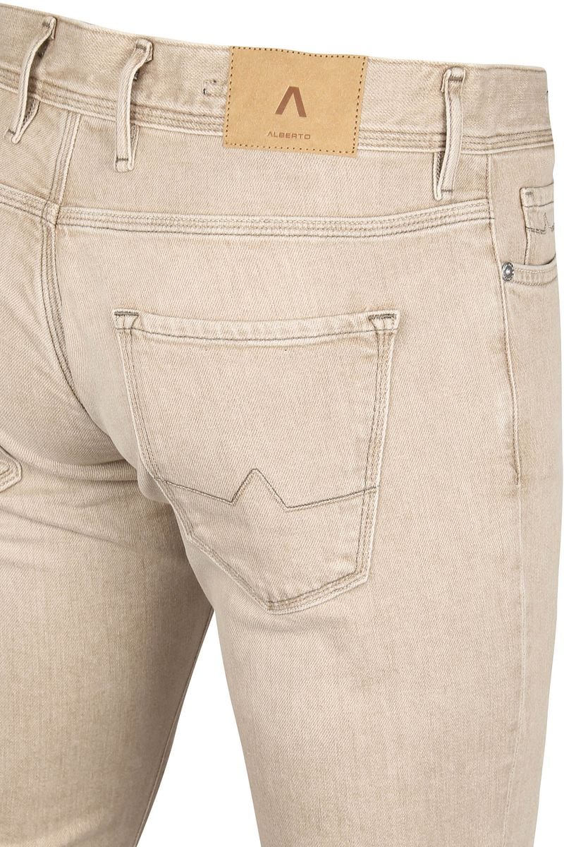 Alberto Slim Organic Denim Beige - Größe W 30 - L 34 günstig online kaufen