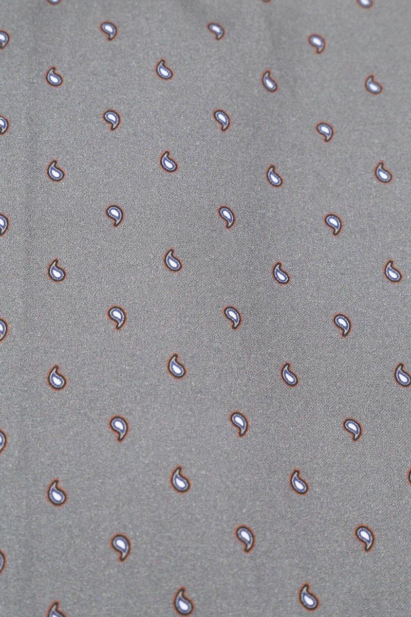 Suitable Hemd Paisley Anthrazit - Größe 38 günstig online kaufen