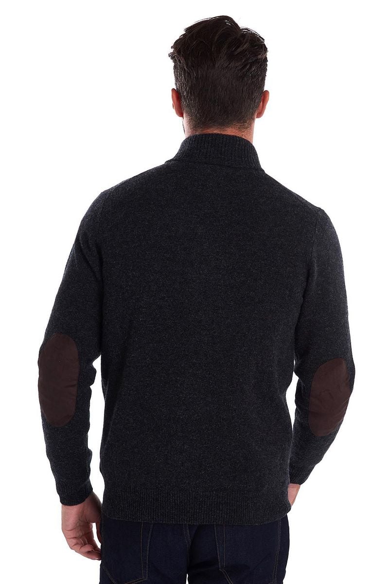 Barbour Pullover Wolle Grün Dunkelgrau - Größe L günstig online kaufen