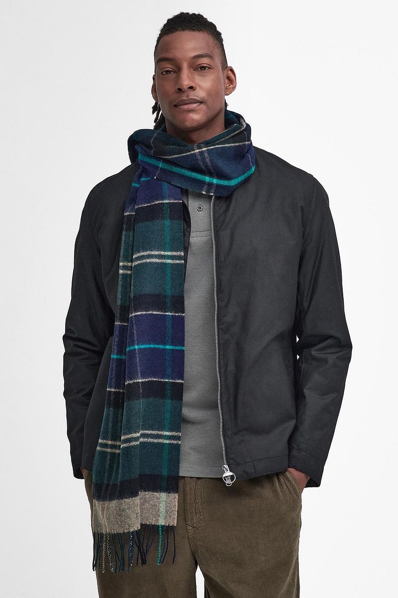 Barbour Schal Blackwatch Lambswool Dunkelgrün - günstig online kaufen