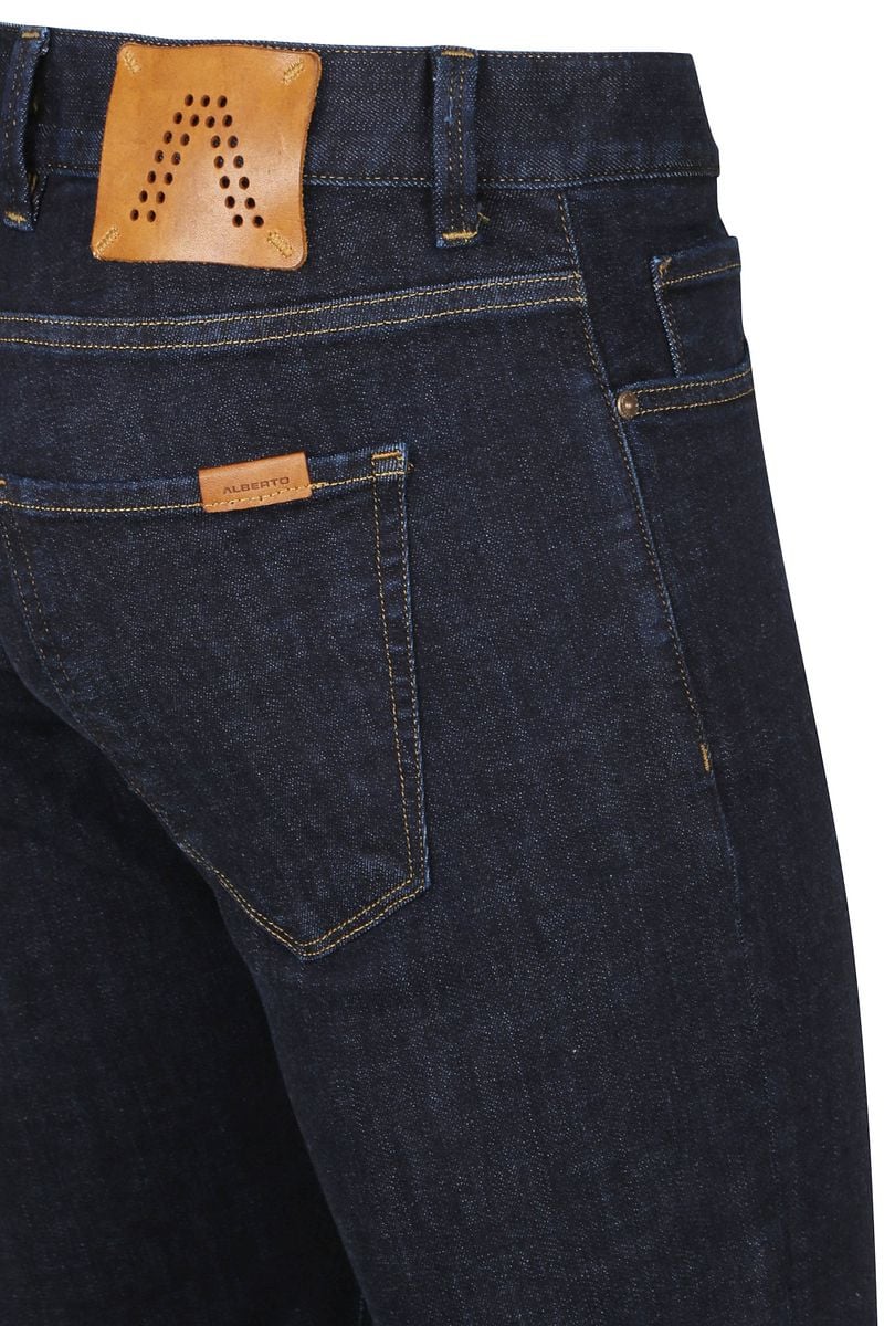 Alberto Slim DS Authentic Denim Navy - Größe W 42 - L 32 günstig online kaufen