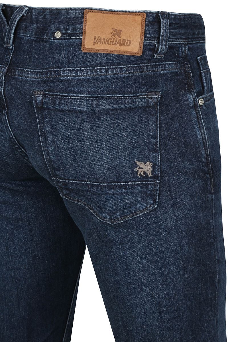 Vanguard Jeans V7 Rider Steel Washed Blau - Größe W 30 - L 32 günstig online kaufen