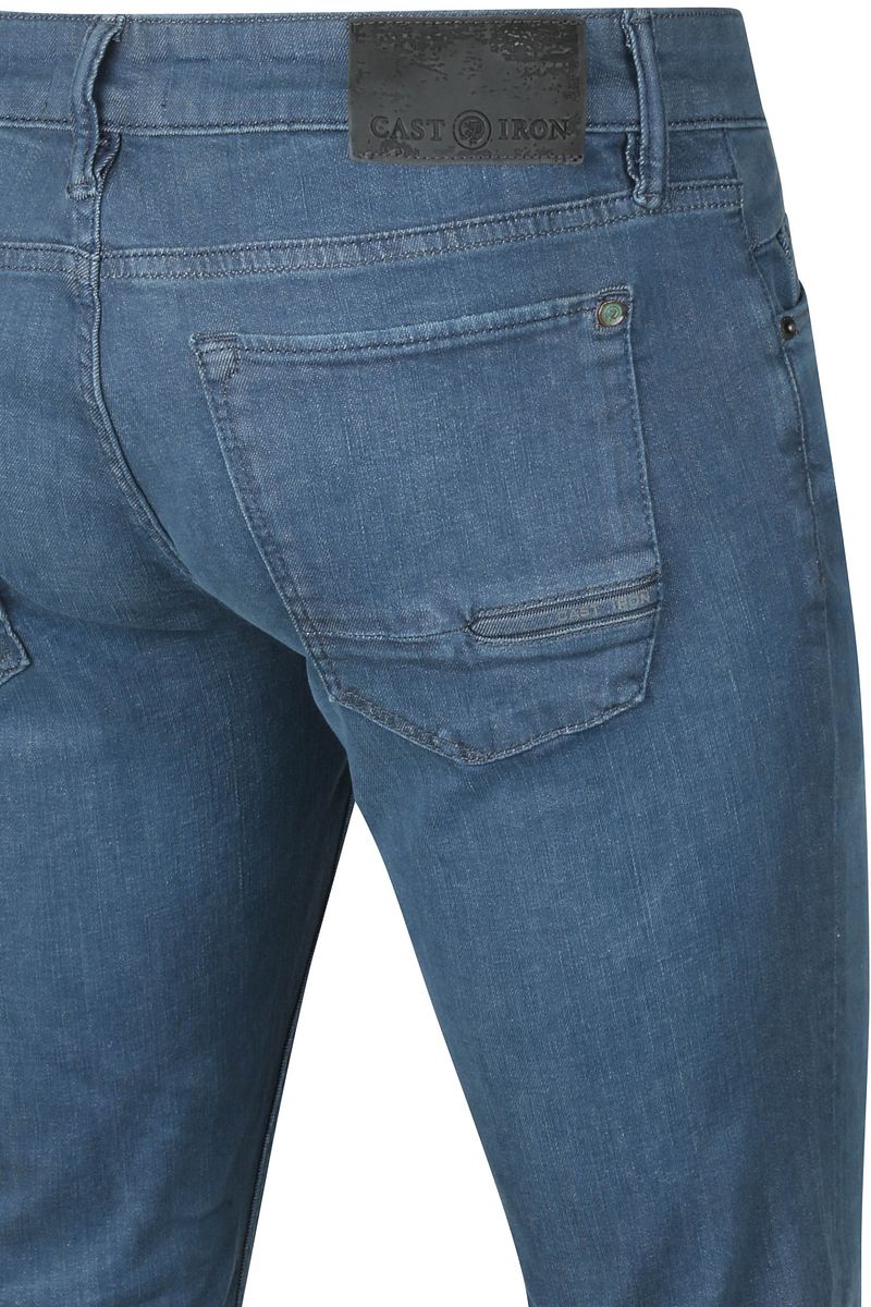 Cast Iron Riser Slim Jeans Blau - Größe W 30 - L 34 günstig online kaufen