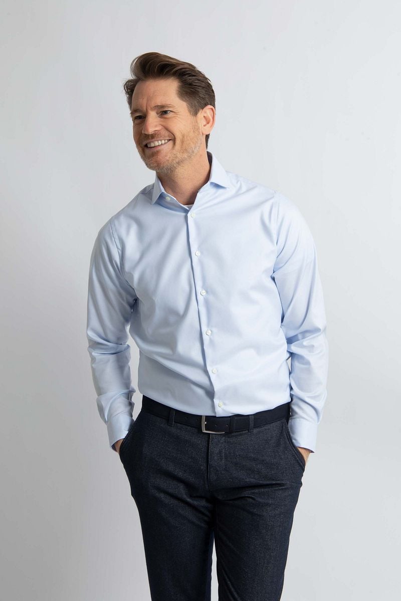Steppin' Out Chino Newbury Melange Navy - Größe 46 günstig online kaufen