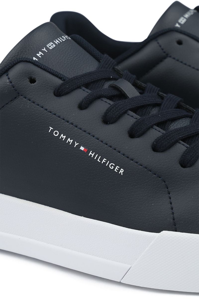 Tommy Hilfiger Sneaker Leather Court Navy - Größe 43 günstig online kaufen