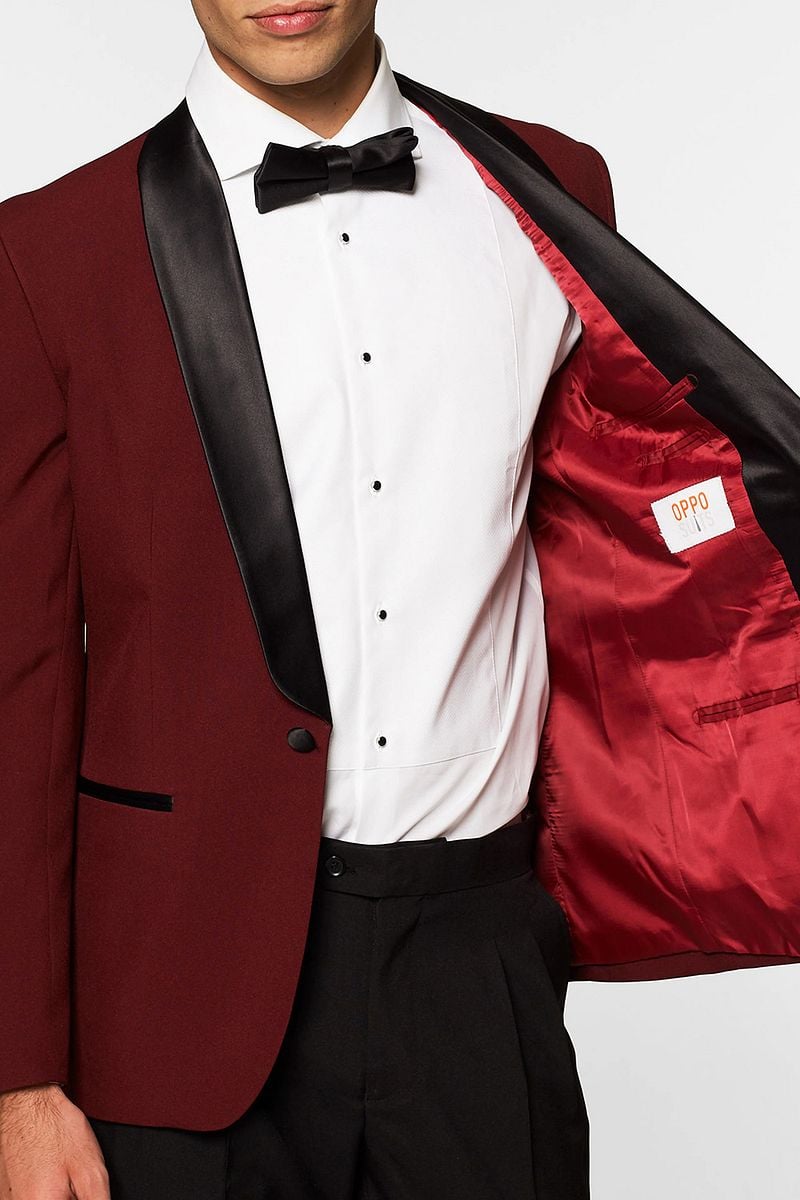OppoSuits Anzug Hot Burgundy - Größe 56 günstig online kaufen