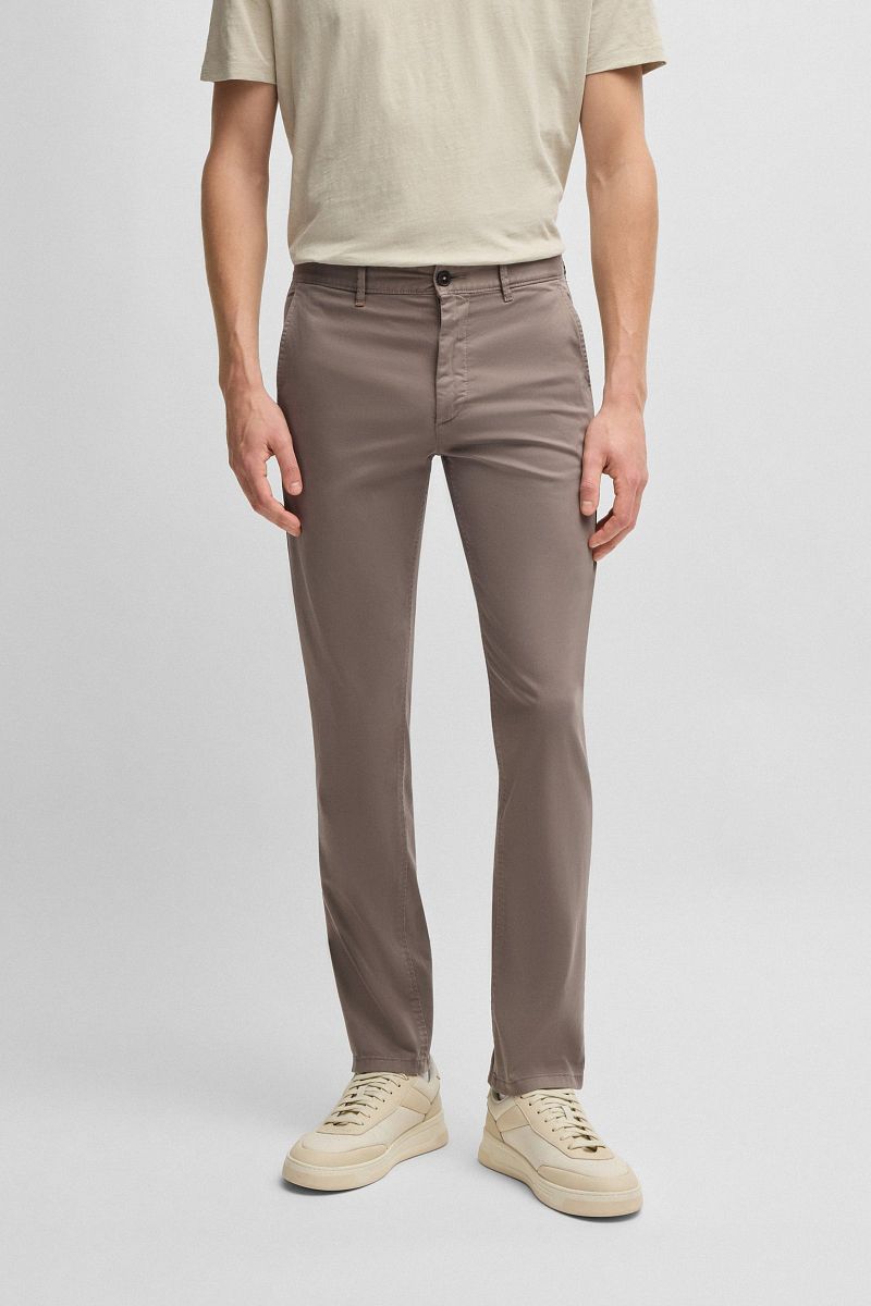 Boss Chino Slim Taupe