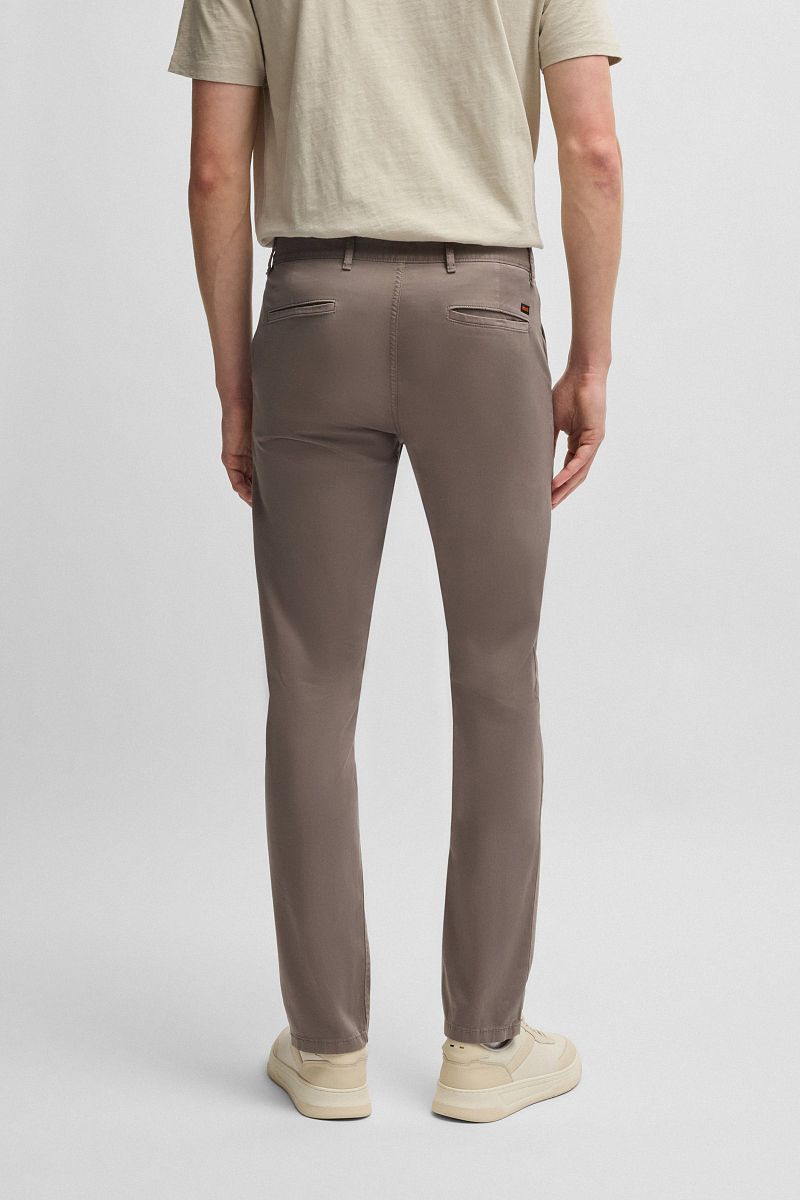 Boss Chino Slim Taupe