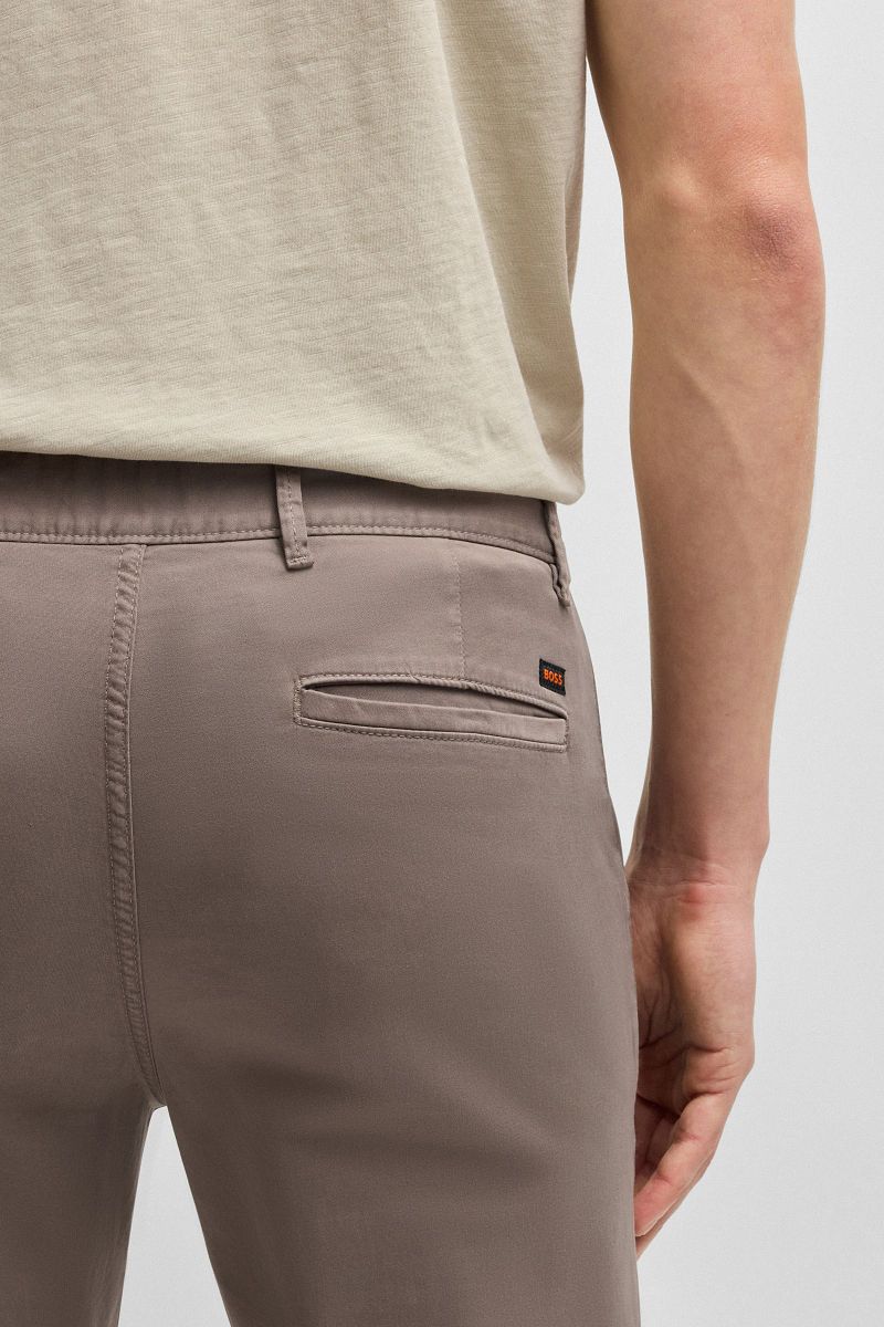 Boss Chino Slim Taupe