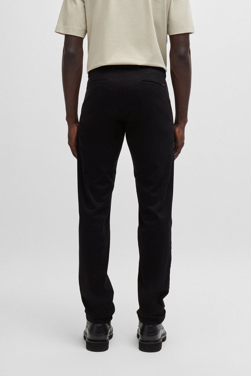 Boss Chino Slim Zwart