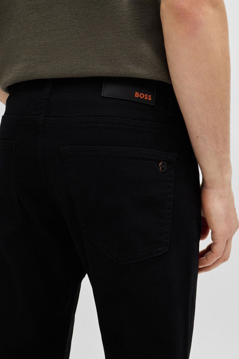 Boss Delaware Jeans Zwart