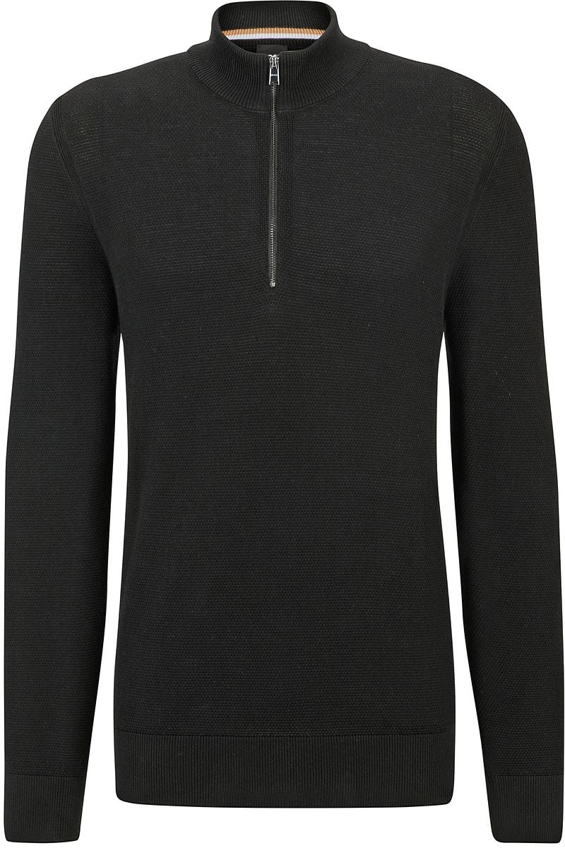Boss Gebreide pullover met structuurmotief model 'Ebrando'