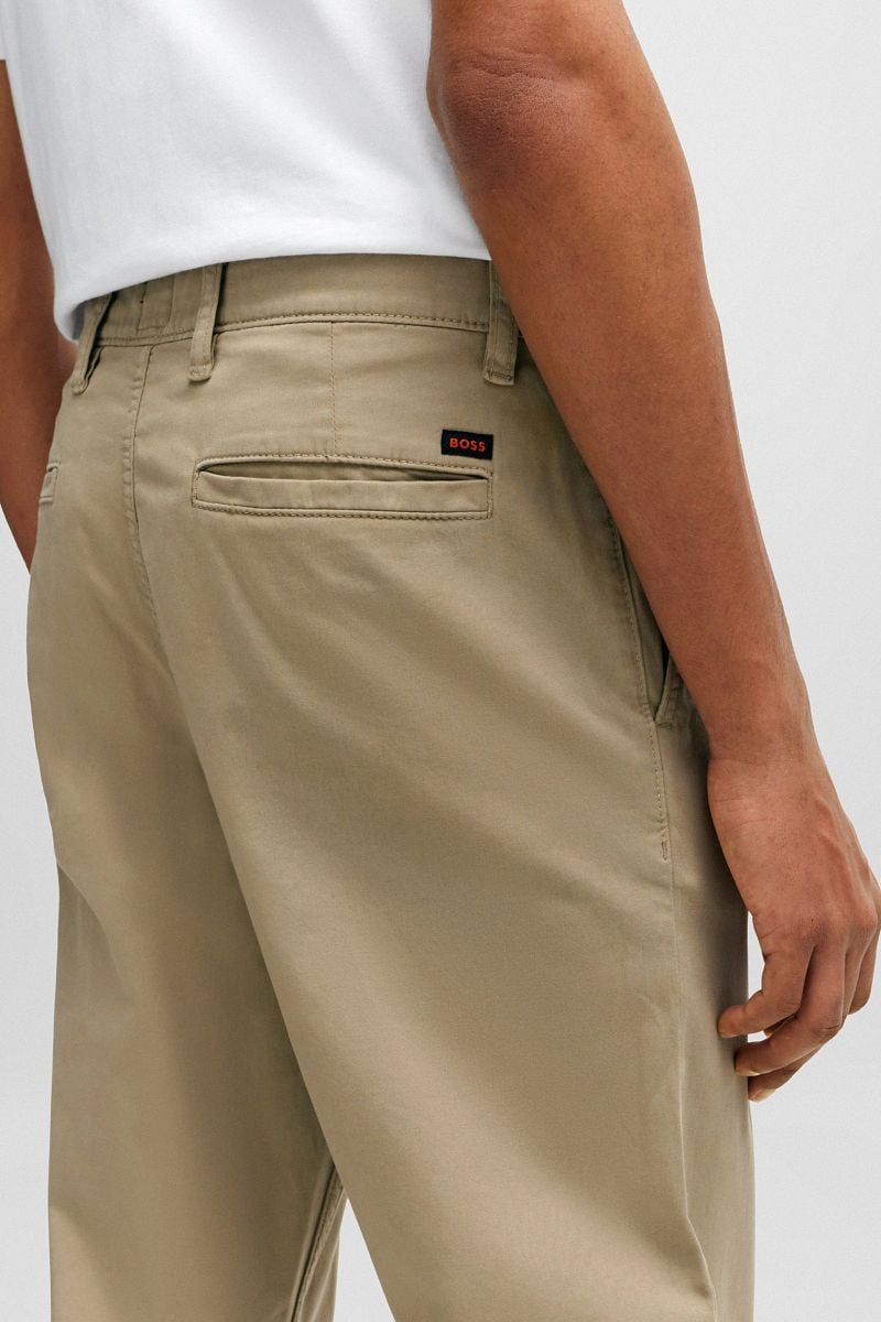 BOSS Satin Chino Beige - Größe W 31 - L 34 günstig online kaufen