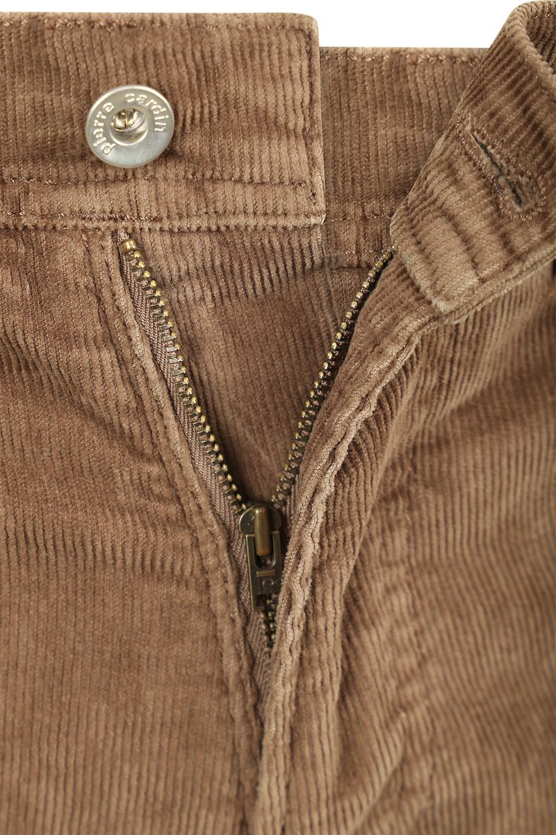 Pierre Cardin Trousers Lyon Future Flex Corduroy Braun  - Größe W 35 - L 30 günstig online kaufen