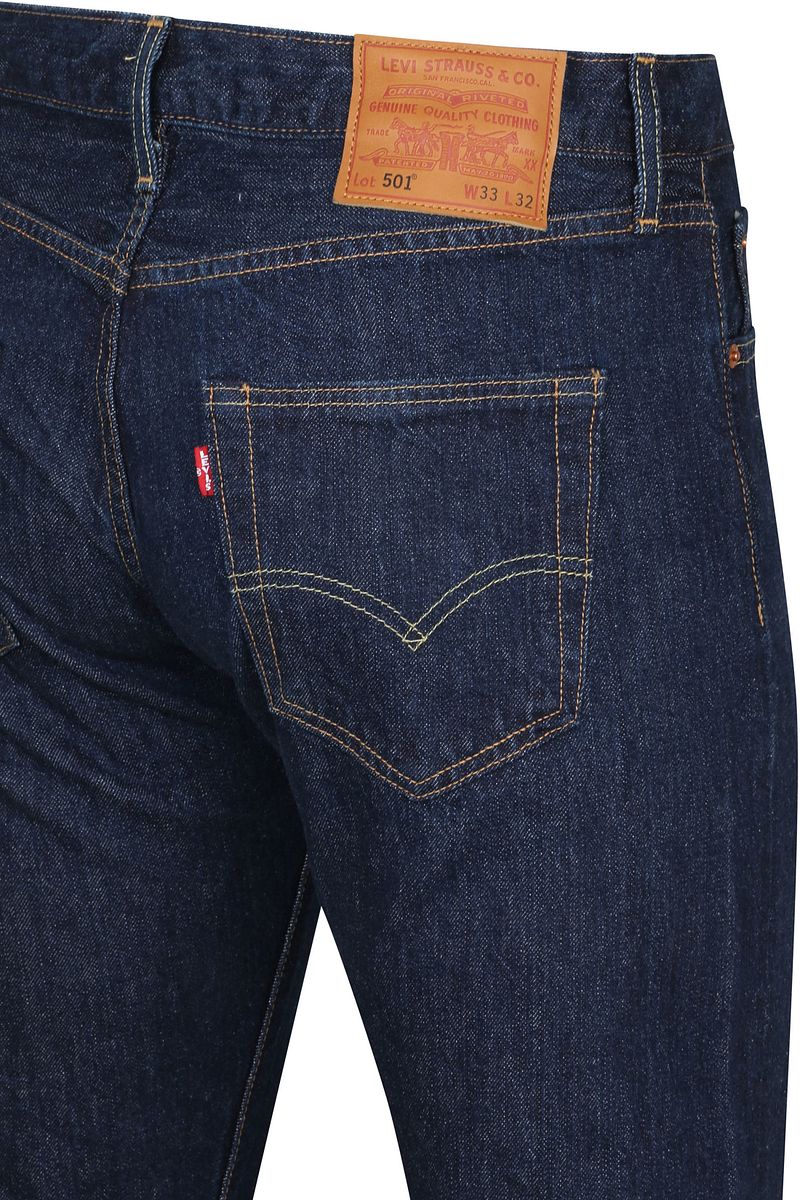 Levi’s 501 Jeans Regular Fit Dunkelblau - Größe W 31 - L 32 günstig online kaufen