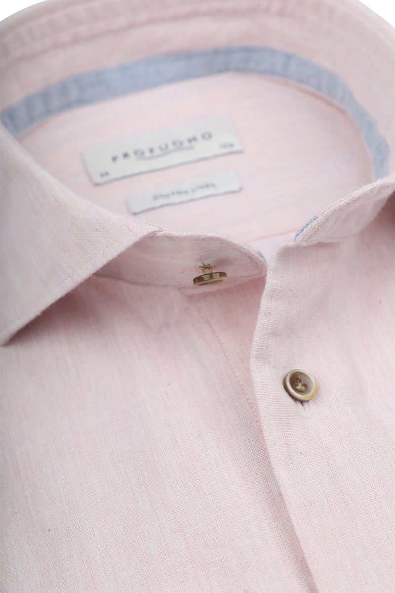 Profuomo Hemd Leinen Rosa - Größe 39 günstig online kaufen