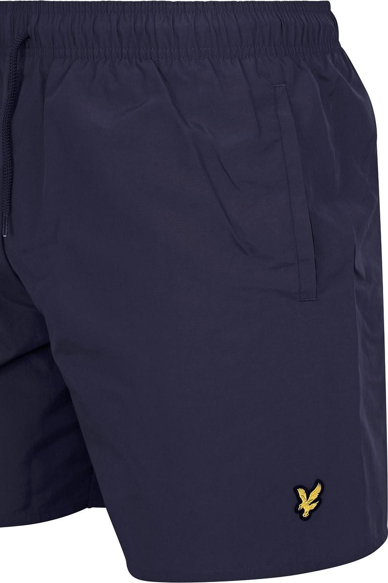 Lyle & Scott Badeshorts Plain Navy - Größe L günstig online kaufen