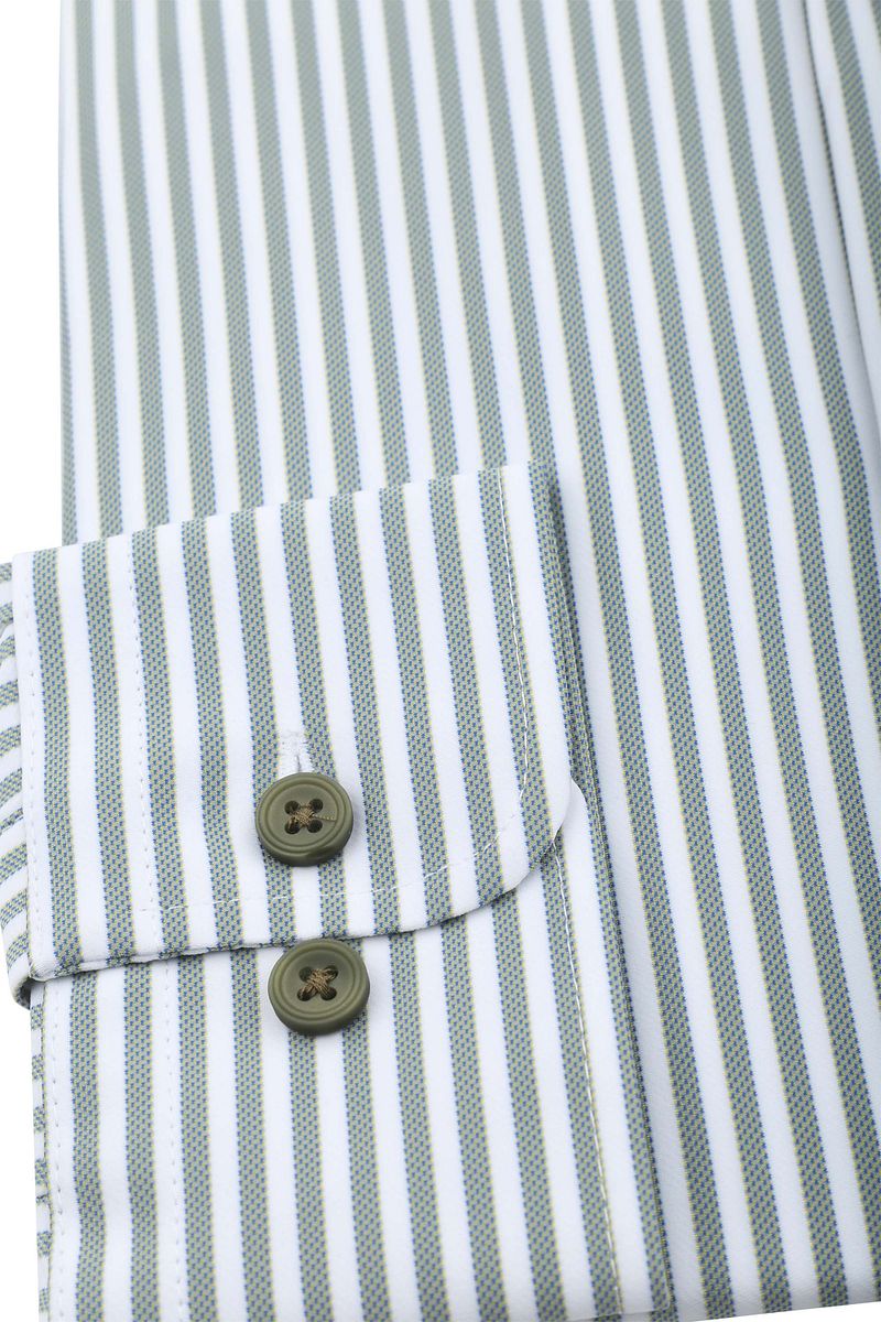 Pure The Functional Shirt Super Stretch Streifen Grün - Größe 38 günstig online kaufen