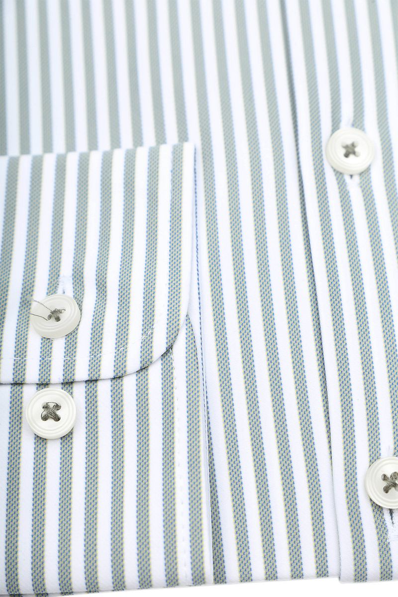 Pure The Functional Shirt Streifen Grün - Größe 42 günstig online kaufen