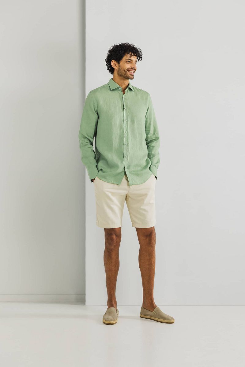 State Of Art Hemd Leinen Grün - Größe XXL günstig online kaufen