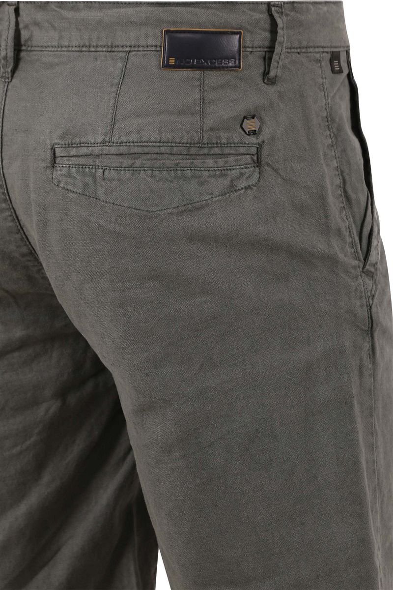 No Excess Cargoshort aus Leinen Grün - Größe 36 günstig online kaufen