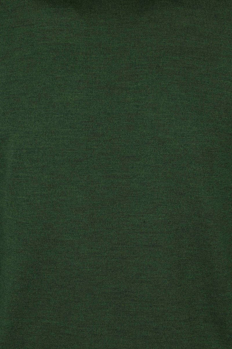 Suitable Merino Pullover O Grün - Größe 3XL günstig online kaufen