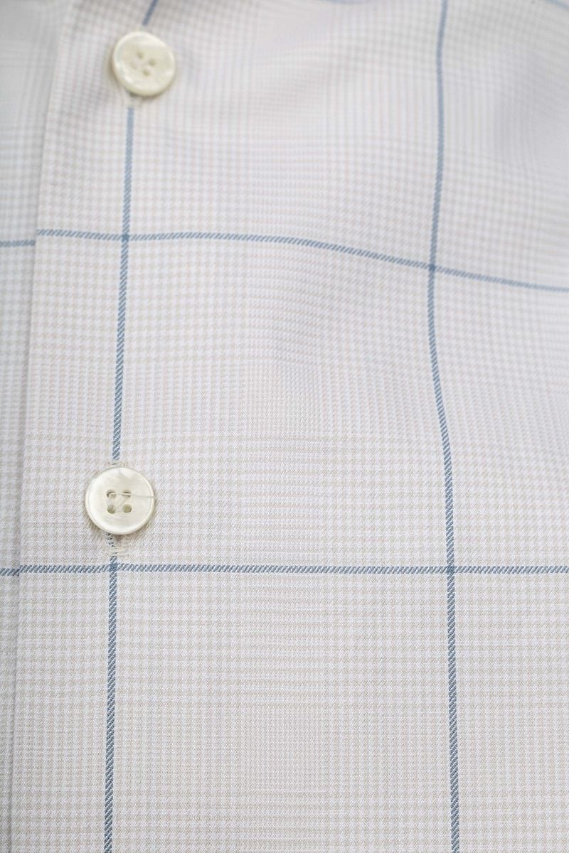 John Miller Overhemd Check Beige