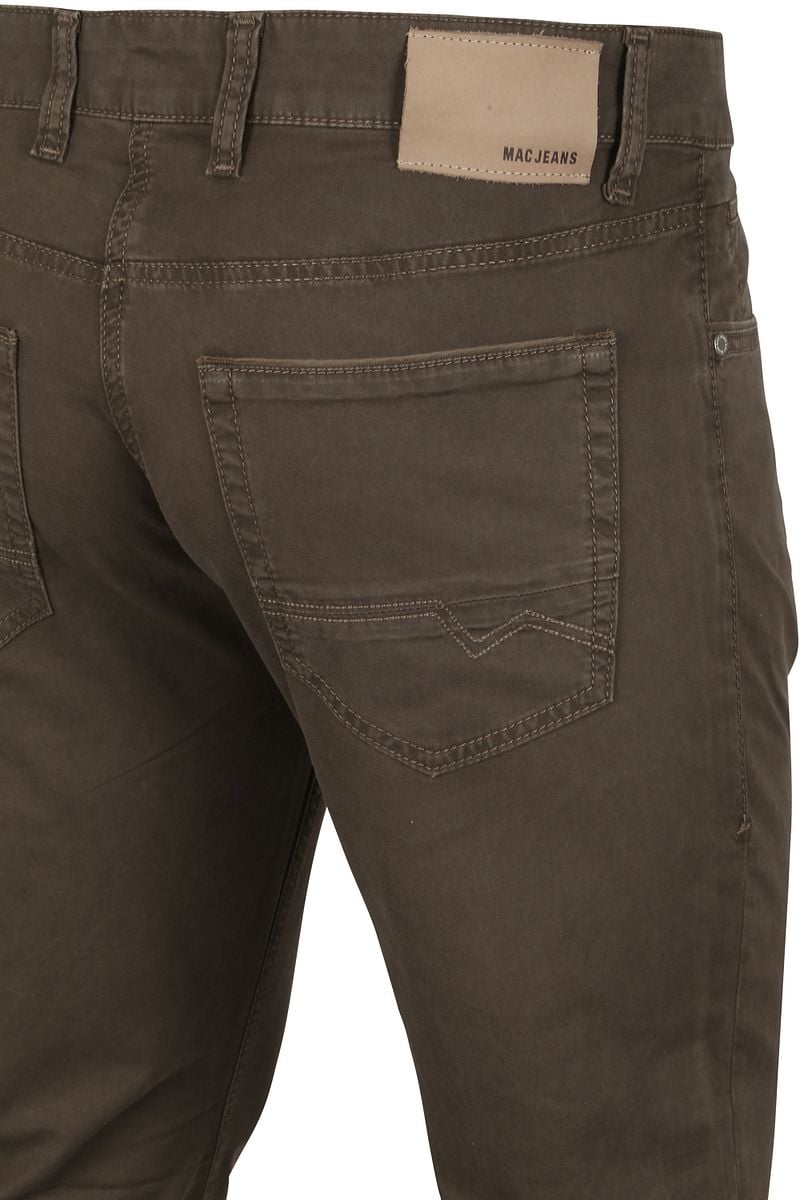 MAC Jeans Arne Pipe Two Tone Dunkelbraun - Größe W 34 - L 34 günstig online kaufen