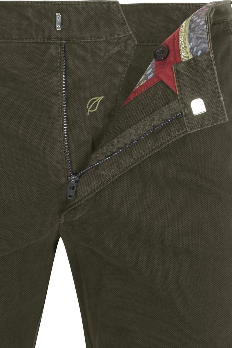 Meyer Chino Bonn Twill Olivgrün - Größe 25 günstig online kaufen