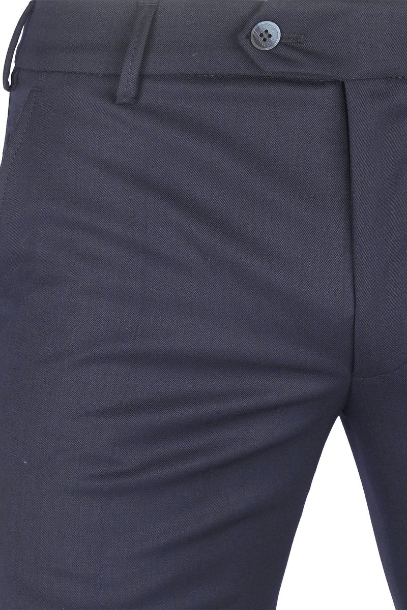 Meyer Chino Bonn Wol Blend Navy