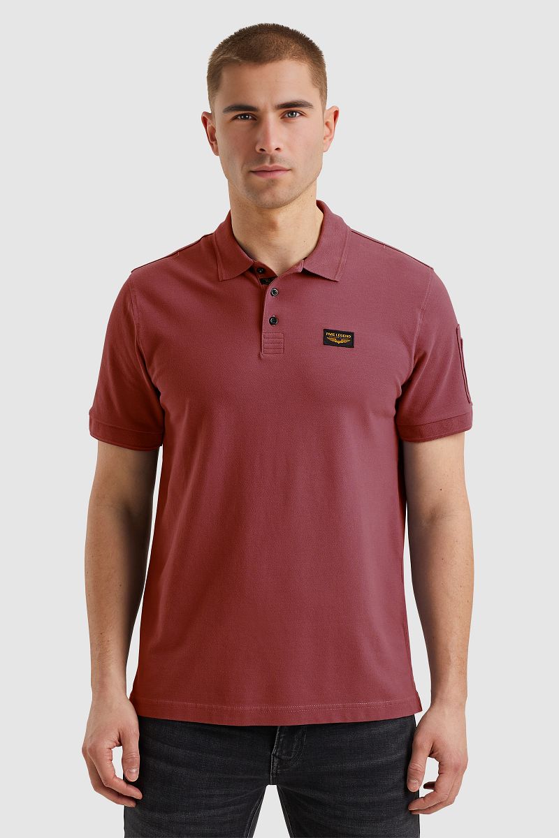 PME Legend Poloshirt Trackway Dry Rose