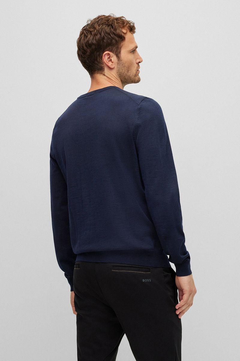 BOSS Pullover Botto Navyblau - Größe XXL günstig online kaufen