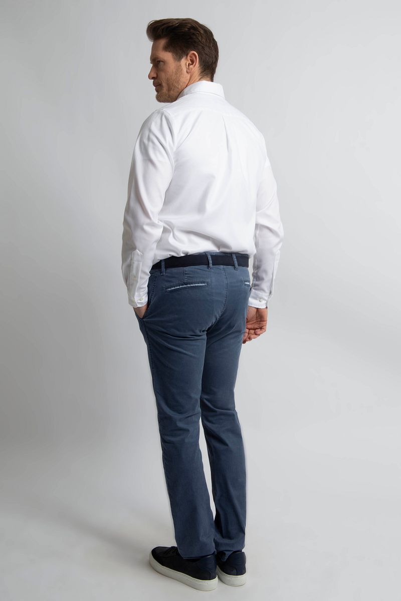 Steppin' Out Overhemd Twill Wit